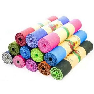 Thảm Yoga 8mm 1 Lớp TPE Khách Chọn Mầu