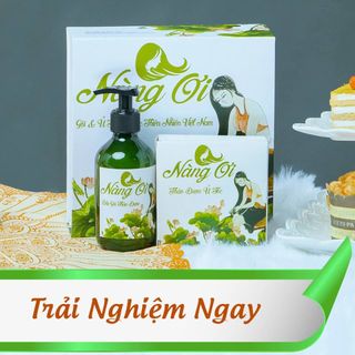 Dầu gội trị gàu mọc tóc nhanh Gừng tươi Nàng Ơi