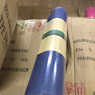 Thảm Yoga 8mm 1 Lớp TPE Khách Chọn Mầu