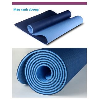 Thảm Yoga 6mm TPE 2 Lớp