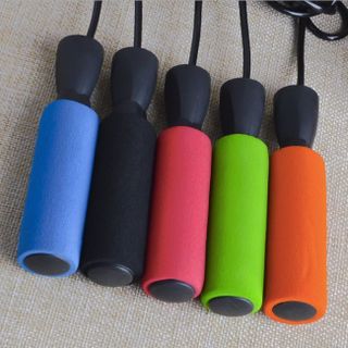 Dây nhảy thể dục sợi nhựa cao cấphình thật