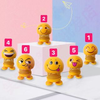Emoji lò xo trang trí