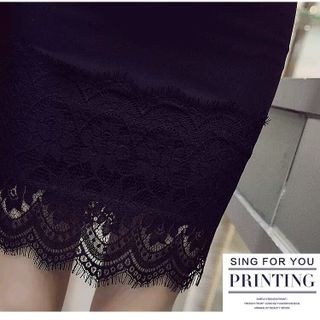 CHÂN VÁY REN CÔNG SỞ