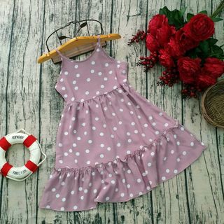 Đầm voan bé gái