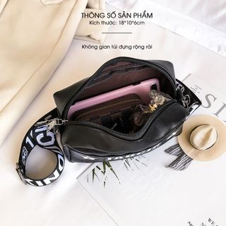 Túi Nữ Phong Cách Hàn Quốc Họa Tiết Chữ Nổi Bật D167