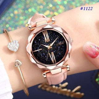 ah1122- đồng hồ day da kim tuyến