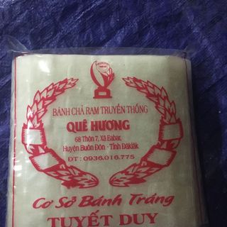 Bánh tráng gạo Tây Nguyên