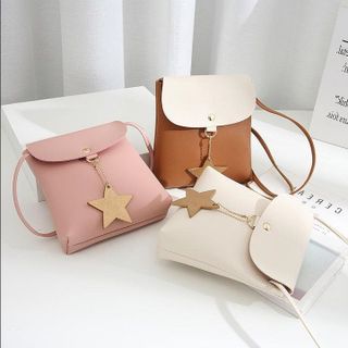 TÚI ĐEO CHÉO MINI KHÓA SAO DỄ THƯƠNG