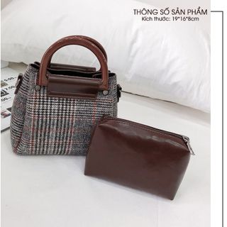 Túi Đeo Chéo Thời Trang Hàn Quốc Có Quai Xách D9203
