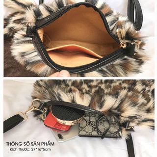 Túi Xách Nữ Lông Mềm Siêu Hot D9192