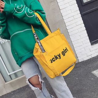 Túi Tote Vải Siêu Đẹp Cực Hot D8610