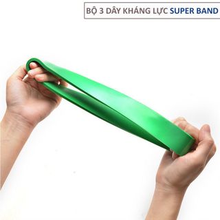 Bộ 3 Dây Đàn Hồi Tập Yoga - Bộ 3 Dây Đàn Hồi Tập Yoga