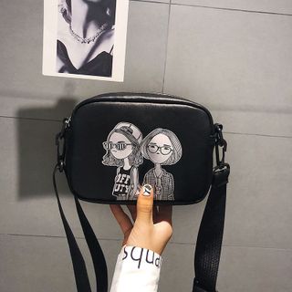 Túi Nữ Da Mềm 2 Cô Gái Siêu Xinh D150
