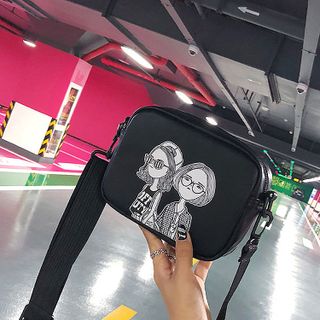 Túi Nữ Da Mềm 2 Cô Gái Siêu Xinh D150