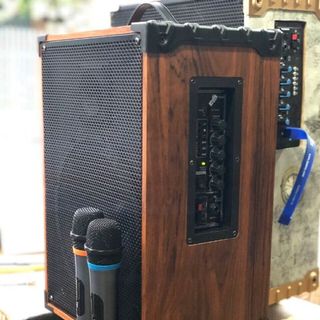 loa kéo zansong s10i tặng 2 mic hát hay