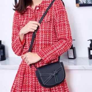 Túi Nữ Da Mềm Phối Nơ Trẻ Trung D169