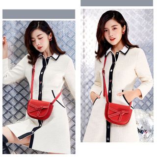 Túi Nữ Da Mềm Phối Nơ Trẻ Trung D169