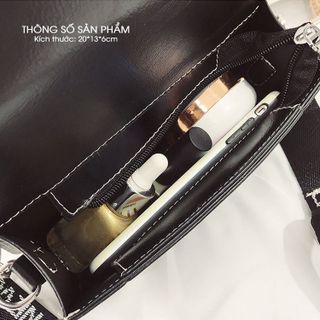 Túi xách nữ da trơn trần chỉ mẫu mới D9230