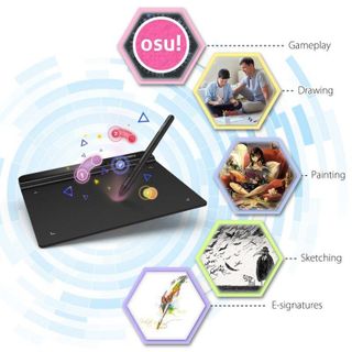 Bảng Vẽ Điện Tử XP-Pen Star G640 Siêu Mỏng Bút Không Pin Lực Nhấn 8192 Kèm 20 Ngòi Dự Phòng