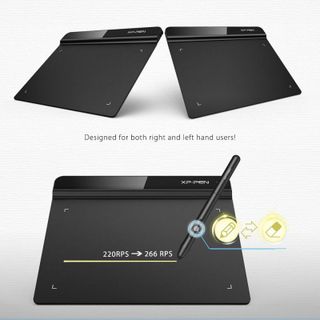 Bảng Vẽ Điện Tử XP-Pen Star G640 Siêu Mỏng Bút Không Pin Lực Nhấn 8192 Kèm 20 Ngòi Dự Phòng