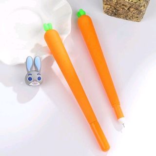 viết mực hình cà rốt