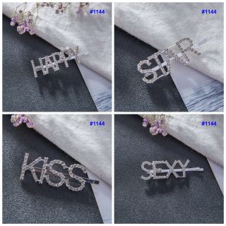 ah1144- Kẹp tóc chữ kim cương nhiều mẫu