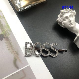 ah1144- Kẹp tóc chữ kim cương nhiều mẫu