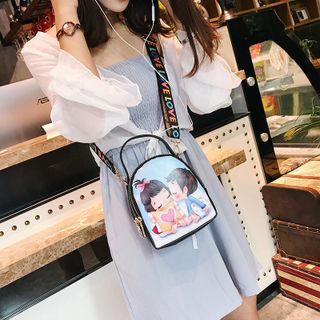 Túi đeo chéo Họa tiết bắt mắt cực hot D8497