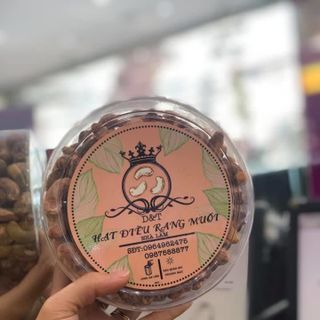 Hạt Điều Rang Muối Nhà Làm không chất bảo quảng