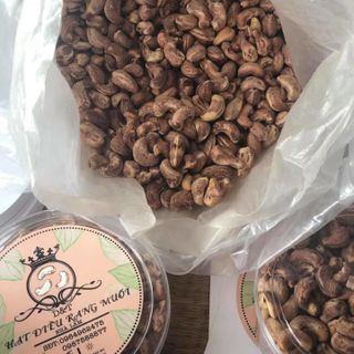 Hạt Điều Rang Muối Nhà Làm không chất bảo quảng