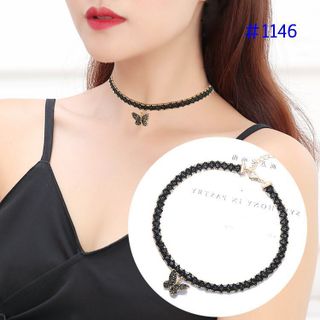 ah1146 - Vòng choker cánh bướm giá sỉ