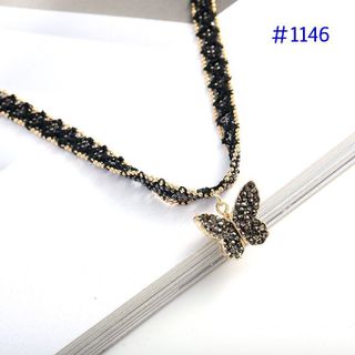 ah1146 - Vòng choker cánh bướm