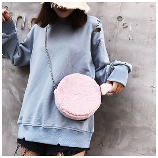 Túi Xách Nữ Lông Chồn Mềm Mịn Cá Tính D9713