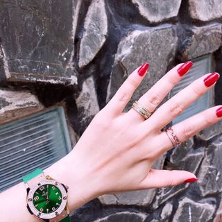 Đồng hồ huplotw nữ limegreen