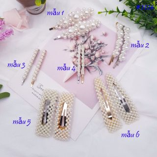 ah1126- kẹp tóc ngọc trai
