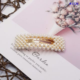 ah1126- kẹp tóc ngọc trai