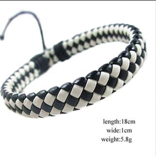 Vòng tay da nhiều màu y hình giá sỉ 8k