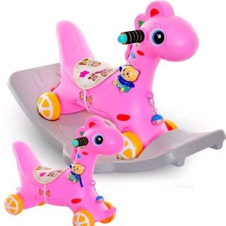 Ngựa bập bênh cho bé