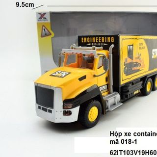 Hộp xe container chạy ma sát mã 018-1