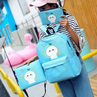 Set balo 3 món hình cây mầm