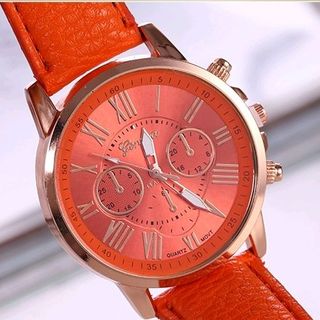 đồng hồ đeo tay có sẵn pin nhiều màu dây da hàng siêu đẹp Giá sỉ 45k