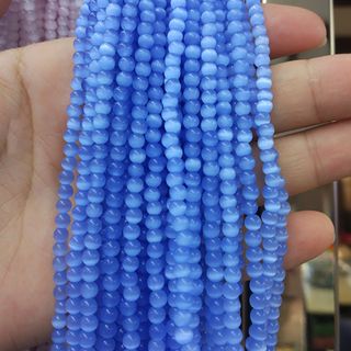 Dây hạt đá mắt mèo - đủ 7 màu - hạt vòng tay phong thủy