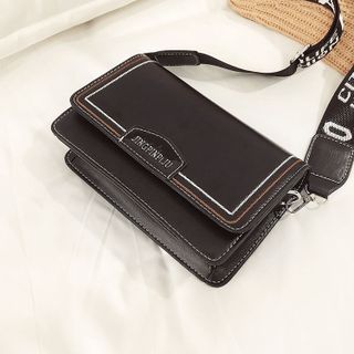 Túi xách nữ da trơn trần chỉ mẫu mới D9230