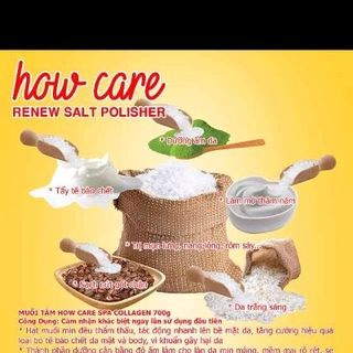 Muối Tắm Spa How Care Collagen Thái Lan700g