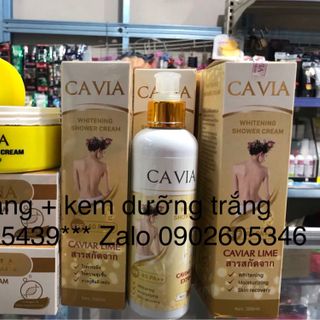 TẮM TRẮNG - KEM CAVIA