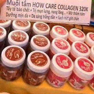 Muối Tắm Spa How Care Collagen Thái Lan700g