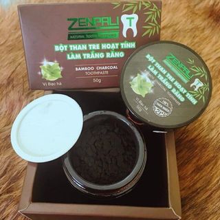 Zenpali-bột than tre hoạt tính làm trắng răng