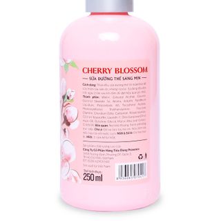 Sữa Dưỡng Thể Hoa Anh Đào Sáng Mịn Da Purite By Provence Chai 250ML