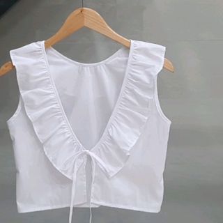 Áo sát nách cột nơ sau