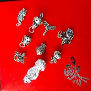 charm bạc 925 mix vòng